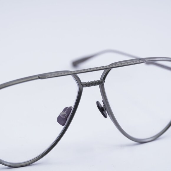 Valentino V-STUD-II VLX-133B Eyeglasses Black Rhodium 59mm Aviator Frame - Picture 10 of 11